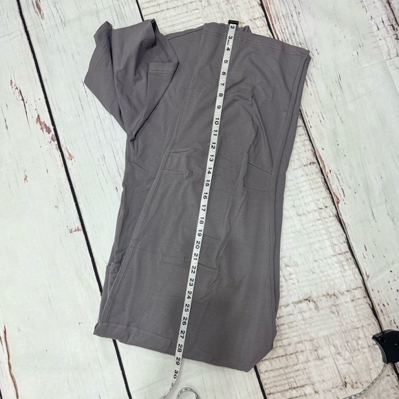 HOTSHOT TEE ONESIE Oversized Slouchy Fit Woman’s Jumpsuit in Gray Medium nwt - Picture 4 of 11